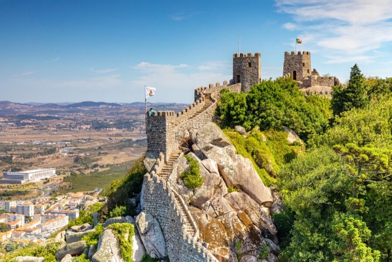 Castle of the Moors, Portugal - best castles in Europe