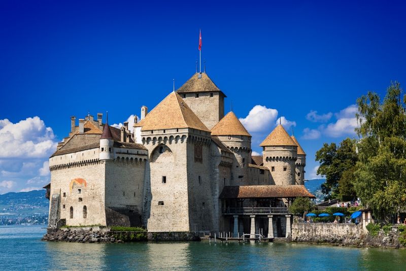 Château de Chillon, Switzerland - best castles in Europe