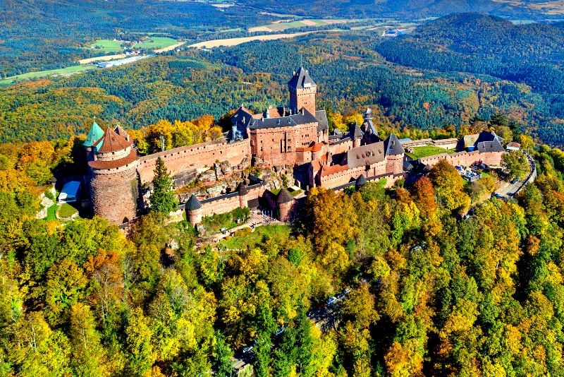 Château du Haut-Kœnigsbourg, France - best castles in Europe