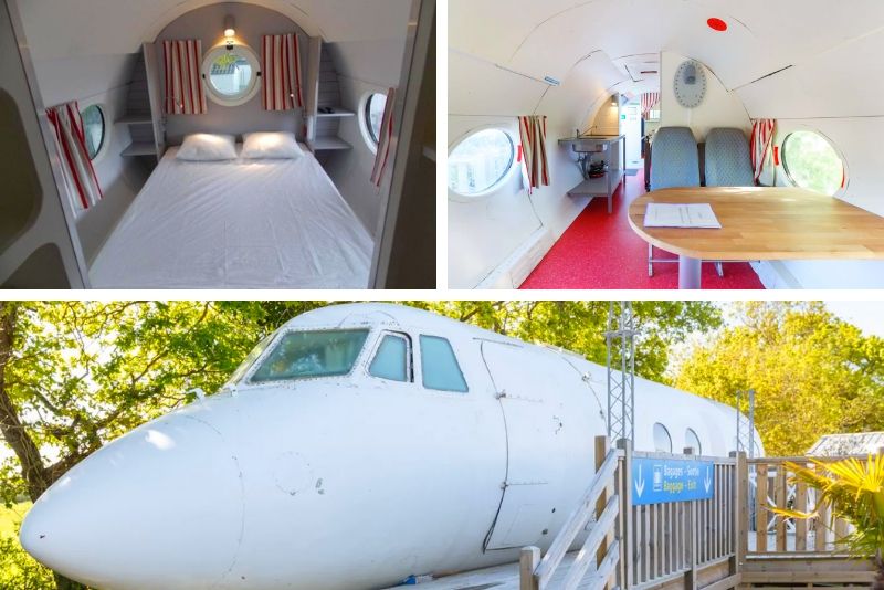 Dormez dans un véritable avion - #3 Hébergements insolites en France