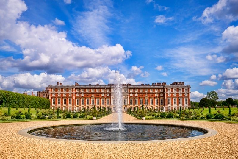 Hampton Court Palace, England - best castles in Europe