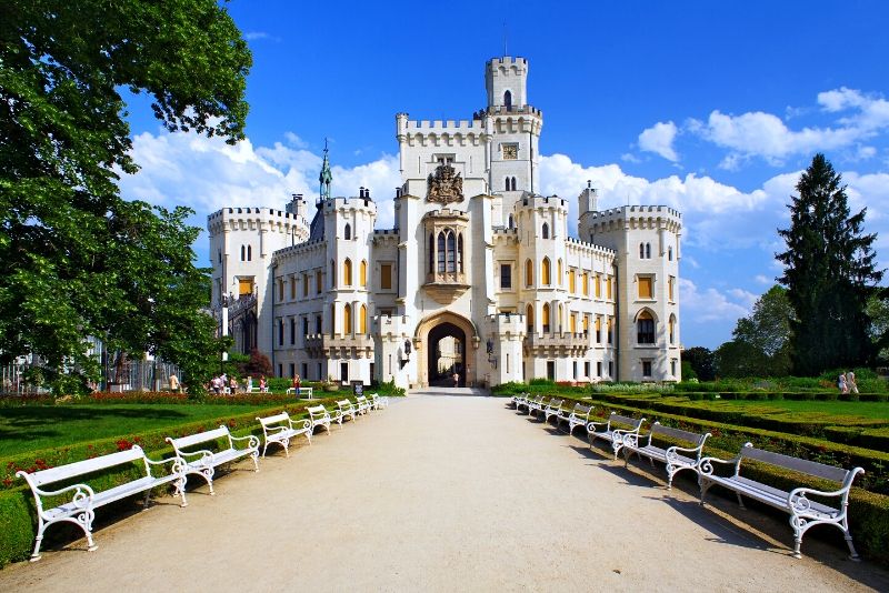 Hluboká nad Vltavou Castle, Czech Republic - best castles in Europe