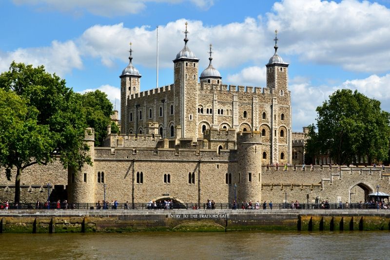 Tower of London, England - best castles in Europe