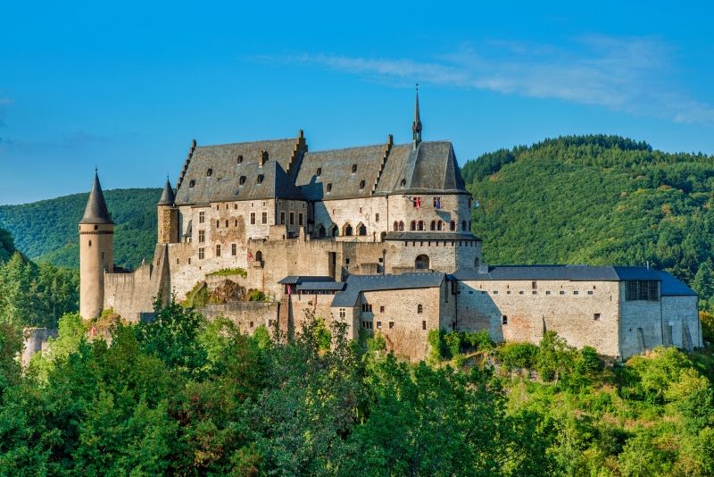 Vianden Castle, Luxemburg - best castles in Europe