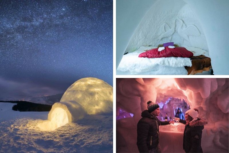 Vivez une nuit inoubliable dans un igloo- #26 Hébergements insolites en France