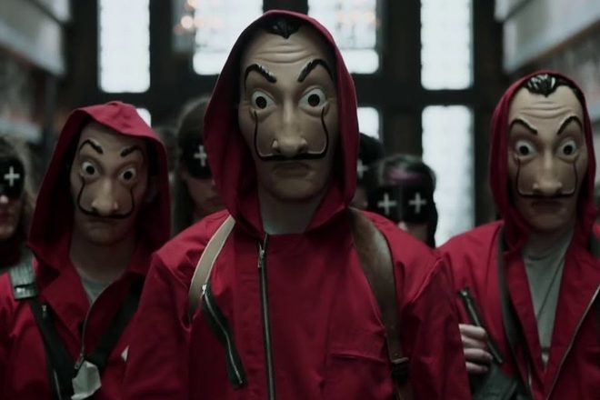 Tour gratuito di Money Heist a Madrid