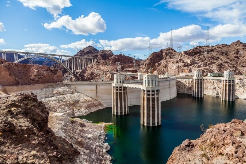 Hoover Dam in der Nähe von Las Vegas