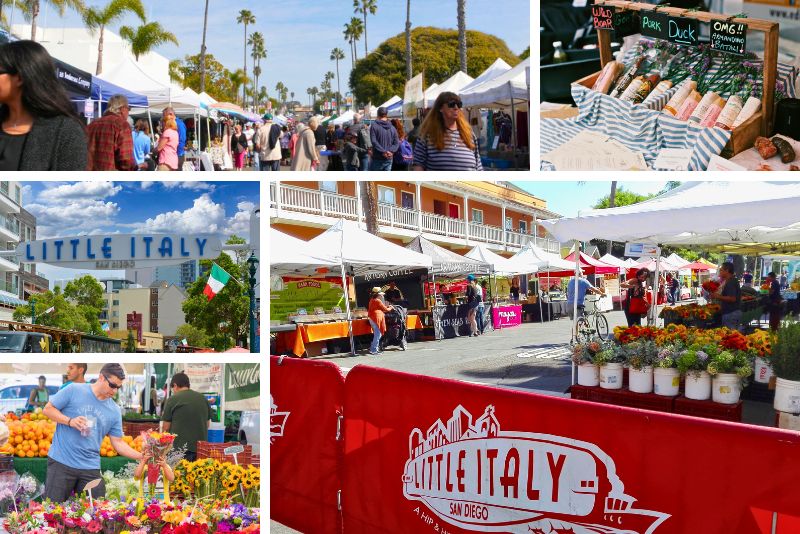 Little Italy Mercato Farmers' Market, San Diego