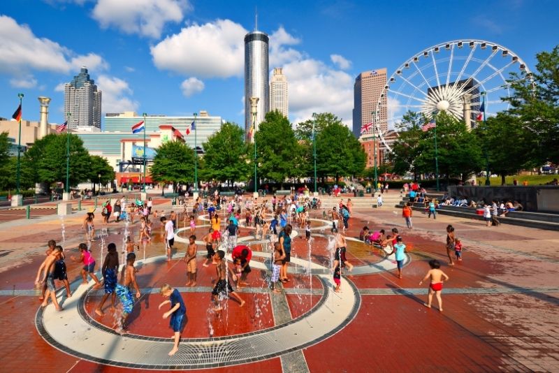 Walking in Lenox Square Mall Atlanta Georgia, 4k