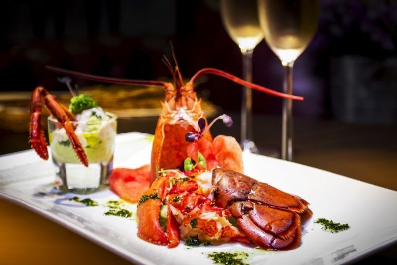 Lorenzillo’s lobster restaurant, Cancun, Mexico