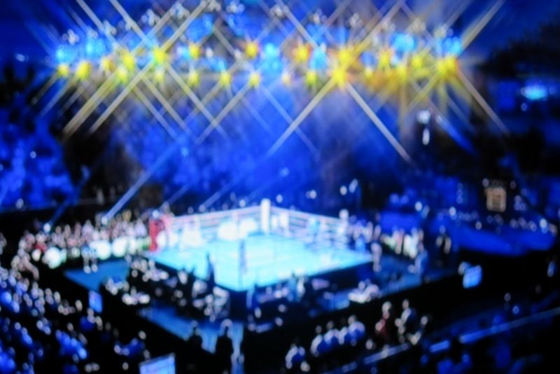 Espectáculo de lucha libre en Cancún, México
