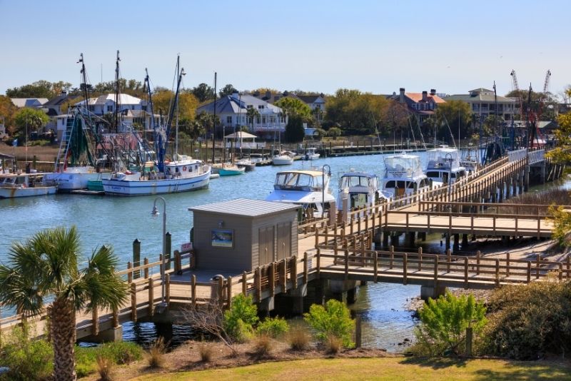 Shem Creek Boardwalk, Charleston