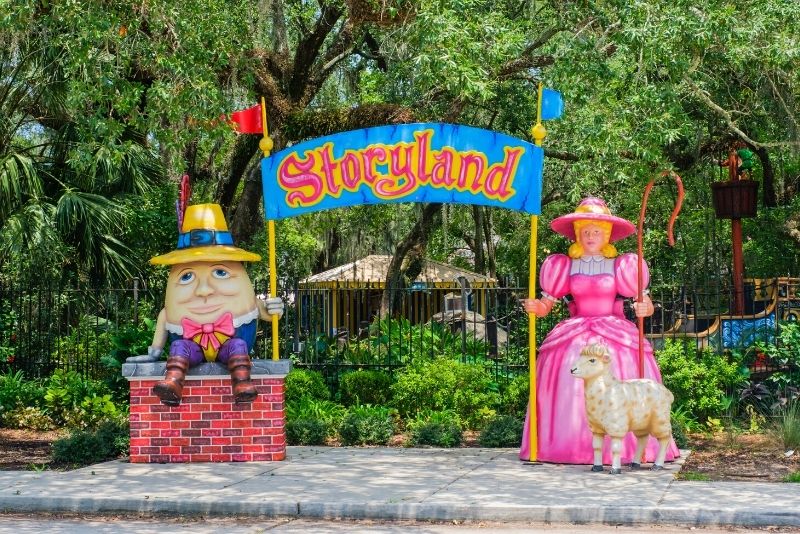 Storyland amusement park, New Orleans