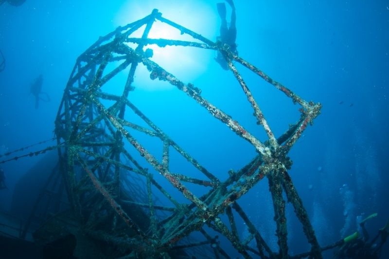 Vandenberg wreck diving, Key West, Florida