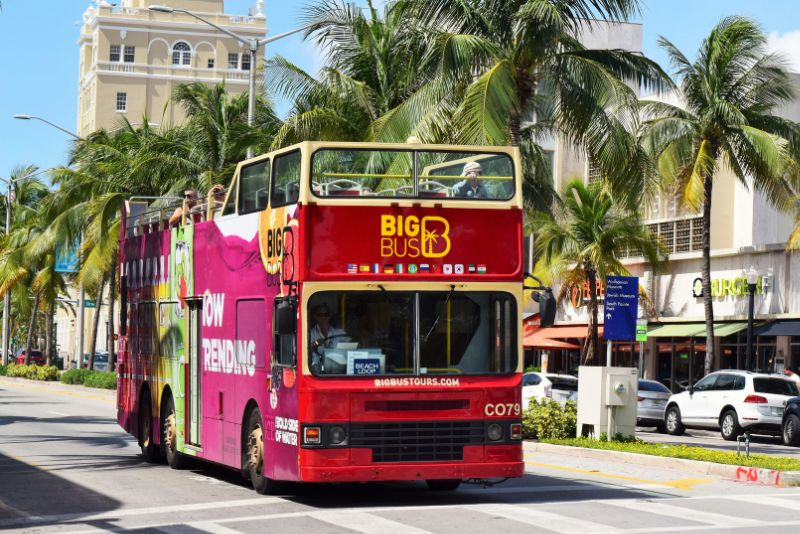 bus tour in Miami