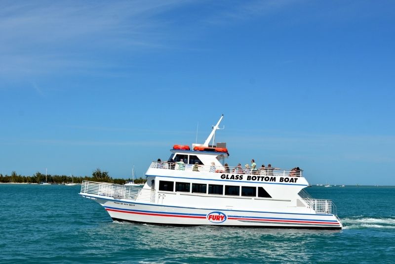 glass bottom tour, Key West, Florida