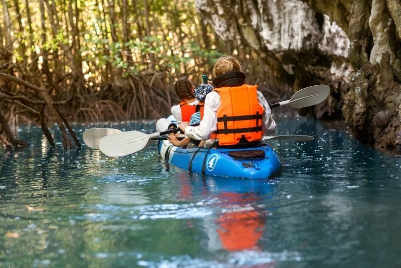 mangrove kayak eco tour, Key West, Florida