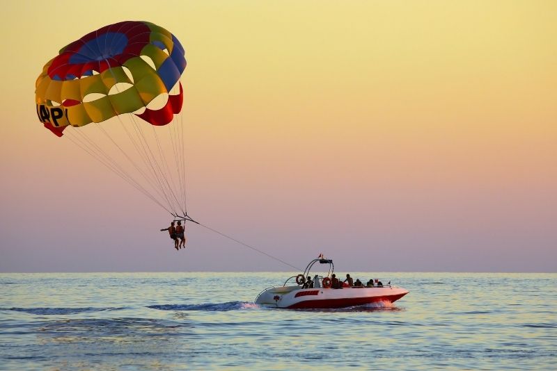 parasailing in Key West, Florida