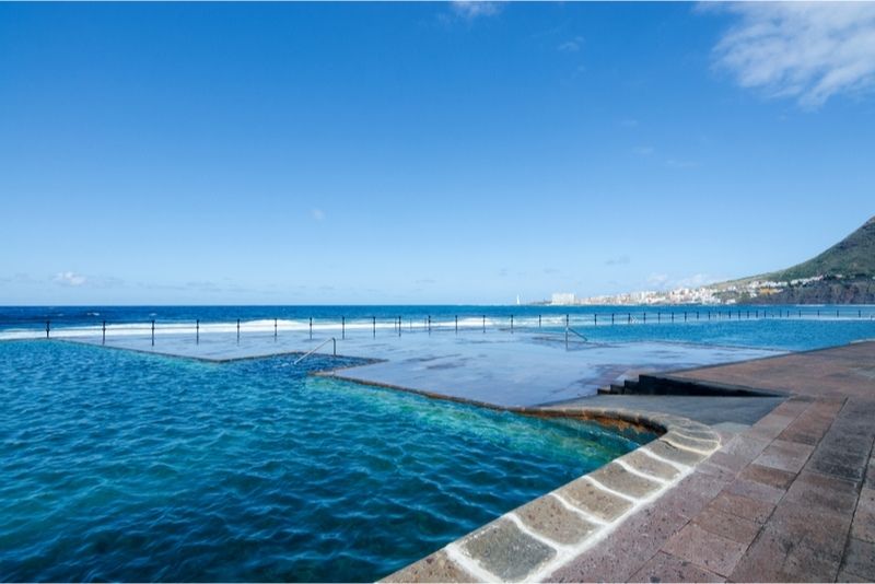 Bajamar pools Tenerife