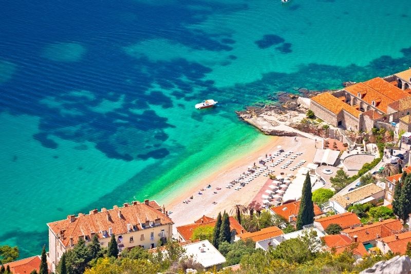 Playa de Banje, Dubrovnik