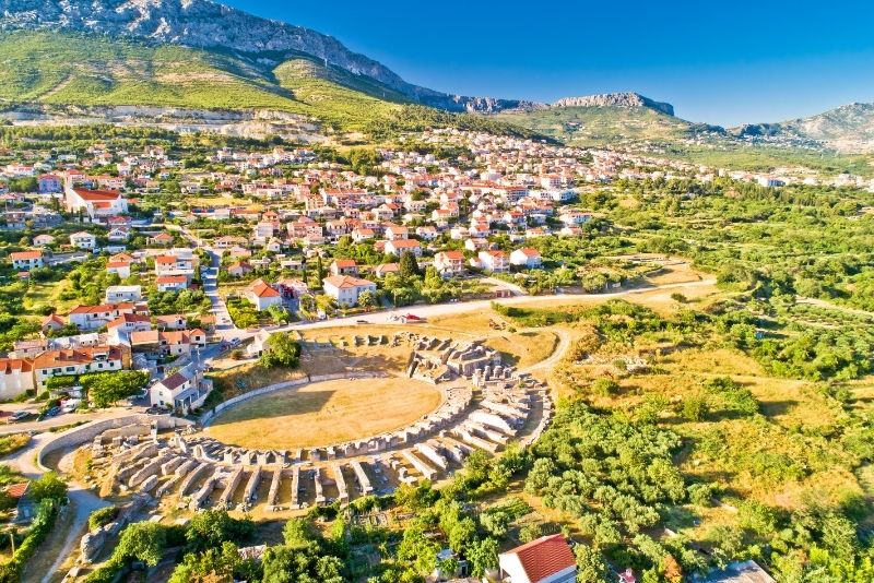 The Roman ruins of Salona, Solin