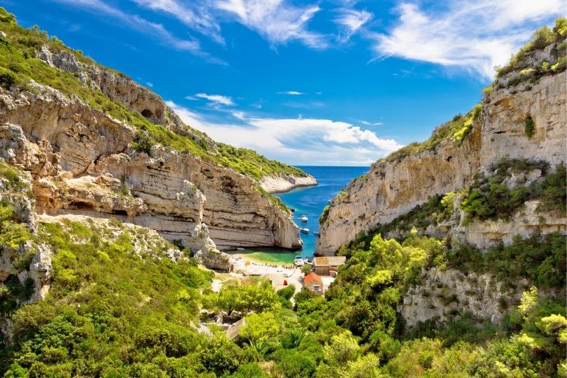 Vis Island near Split