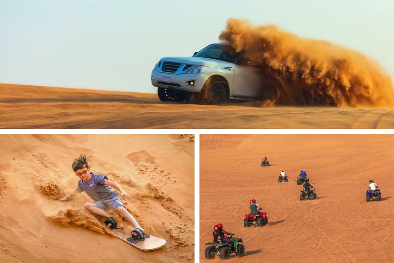 dune bashing in Dubai