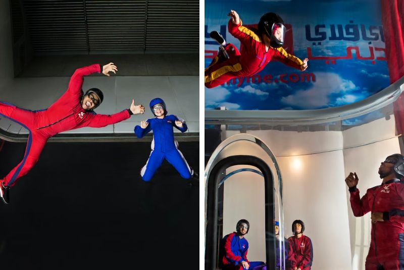 indoor skydiving in Dubai