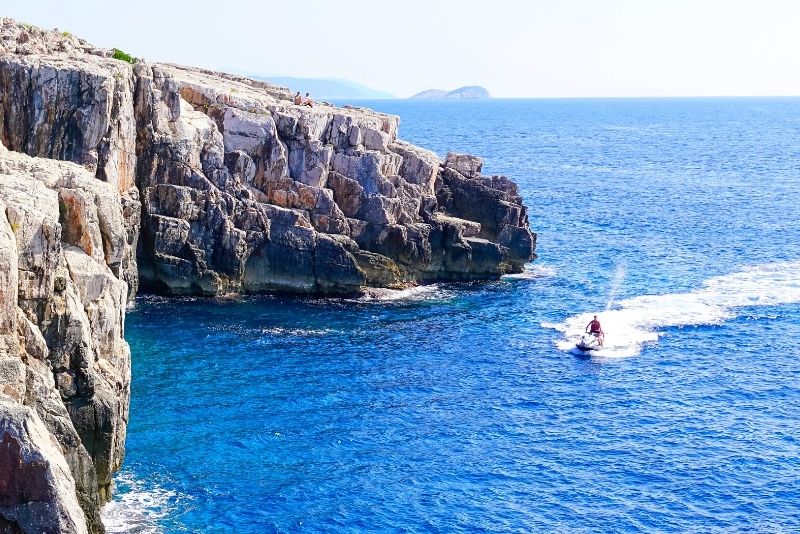 tour en moto de agua en Dubrovnik