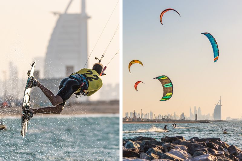 watersports in Kite Beach, Dubai