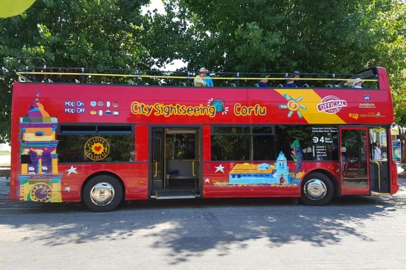 City Sightseeing Bus Korfu