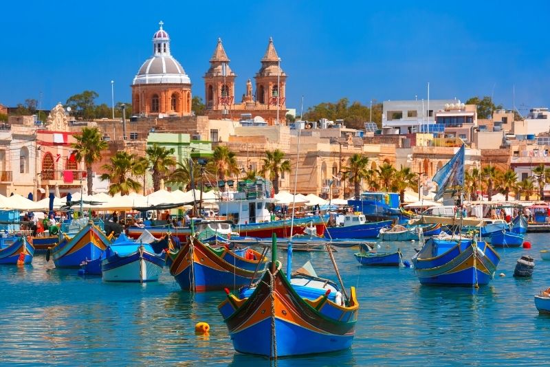 Villaggio di Marsaxlokk, Malta