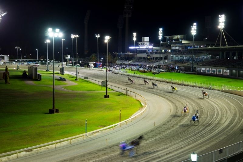 horse racing at Gloucester Park in Perth