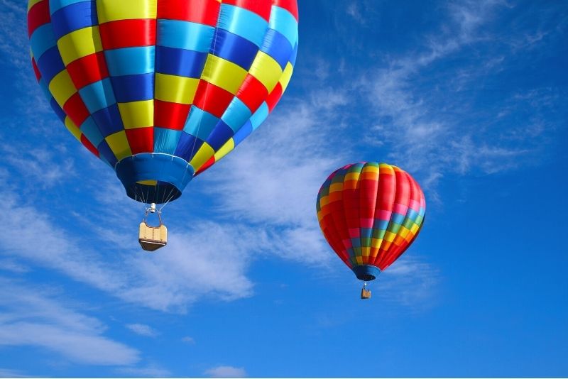 hot air balloon rides in Perth