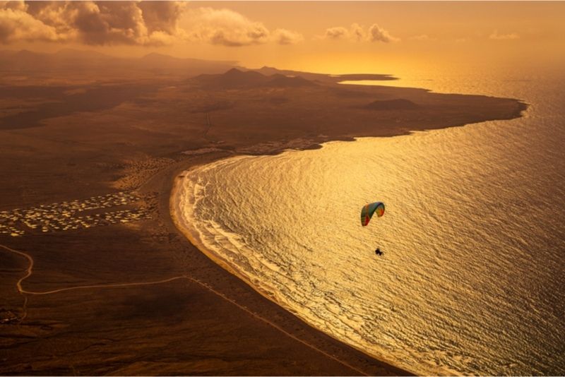 paragliding Lanzarote