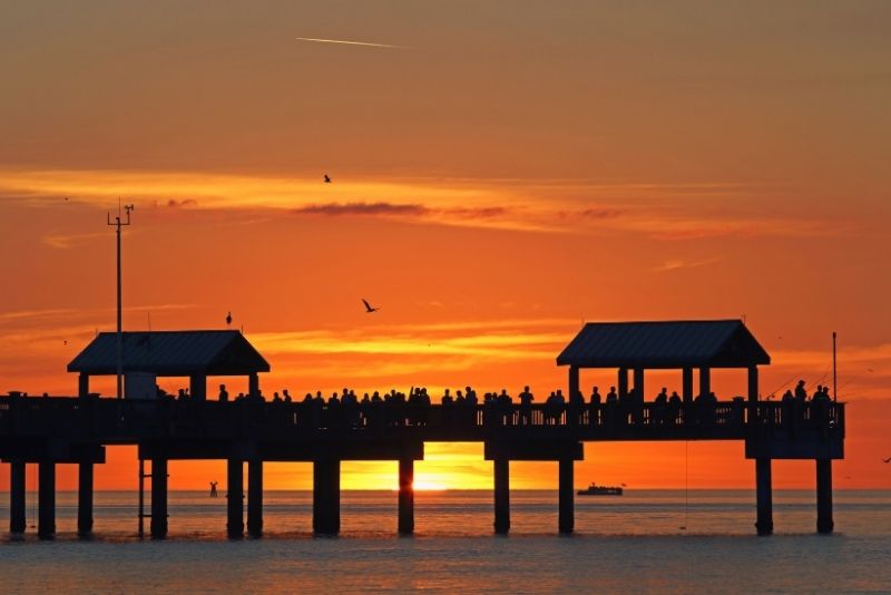 sunset at Pier 60