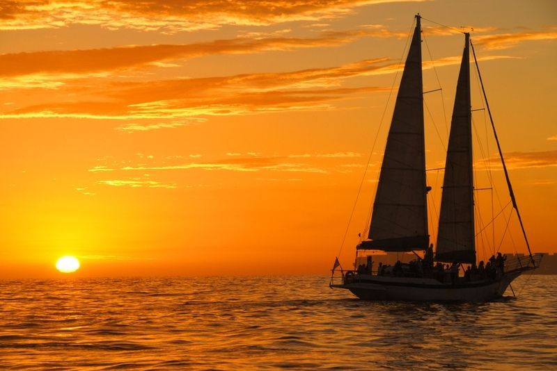 crucero al atardecer Lanzarote