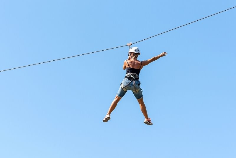 zip lining in Tampa