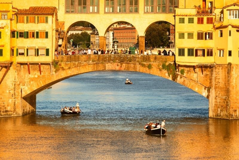 Croisière sur l'Arno sur un barchetto