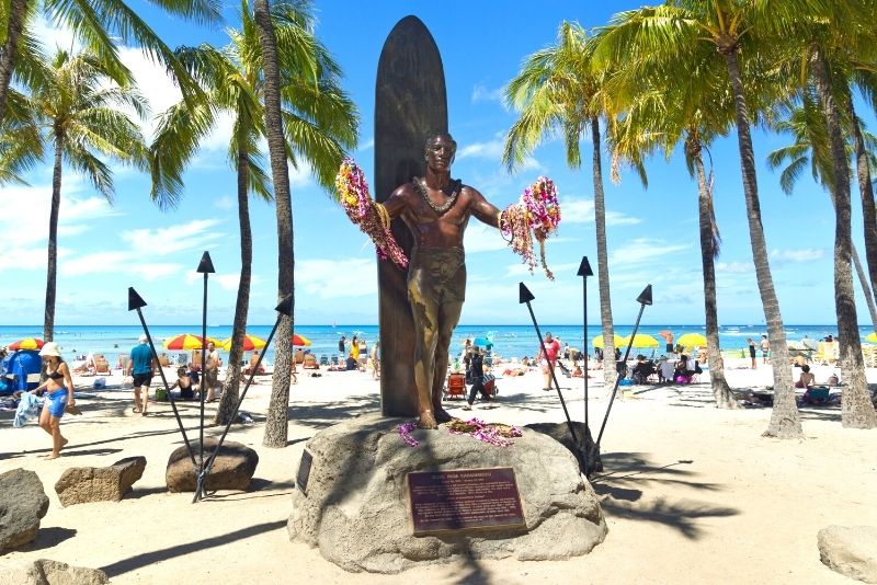 Duke Kahanamoku, Oahu