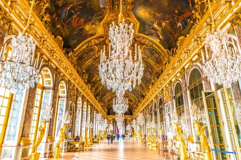 Salón de los espejos, Palacio de Versalles