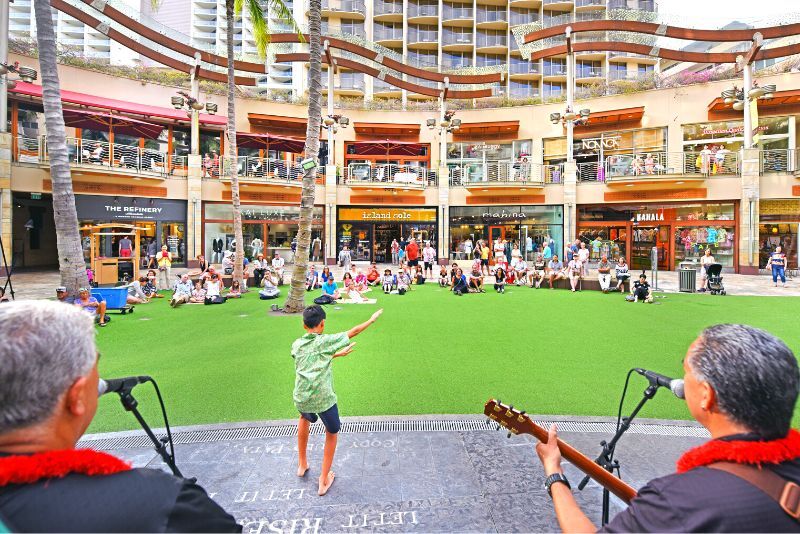 Hawaiian Music Hall of Fame concert at Waikiki City Beach