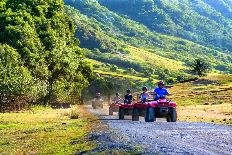 Jurassic Park ATV tour in Oahu