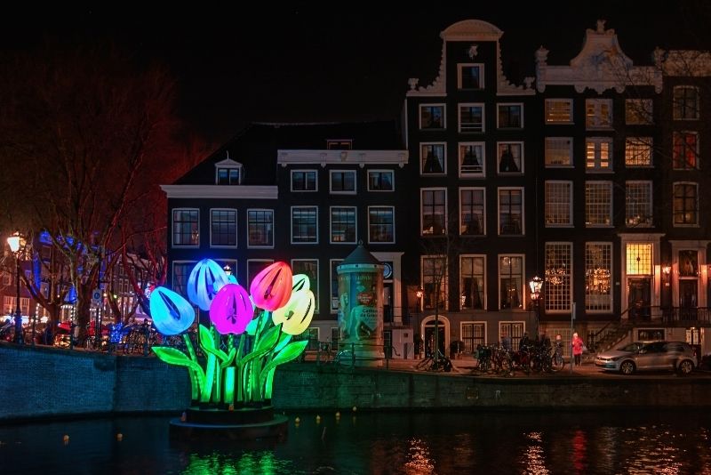 Festival de la luz en Amsterdam