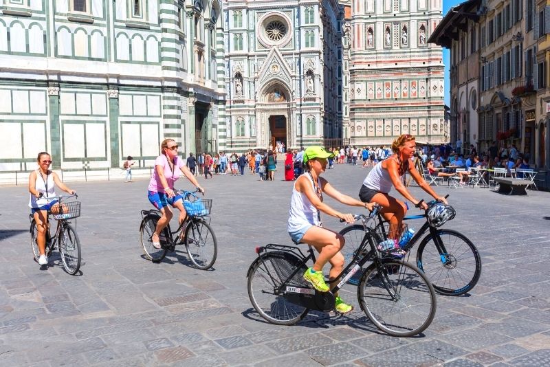 tour en bicicleta en Florencia