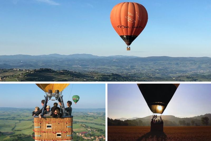 hot air balloon rides from Rome