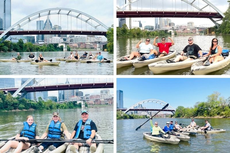kayaking in Nashville