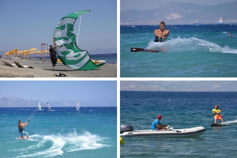 kitesurfing in Kos