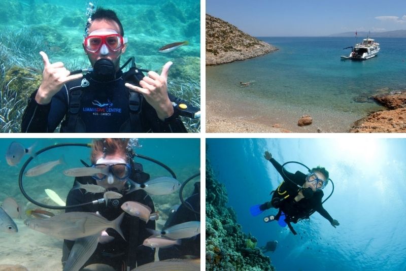 scuba diving in Kos