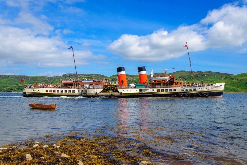 promenade en bateau sur le Waverley